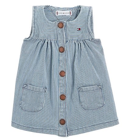 Tommy Hilfiger Set - Kleid/T-Shirt/Bloomers - Jeansstreifen
