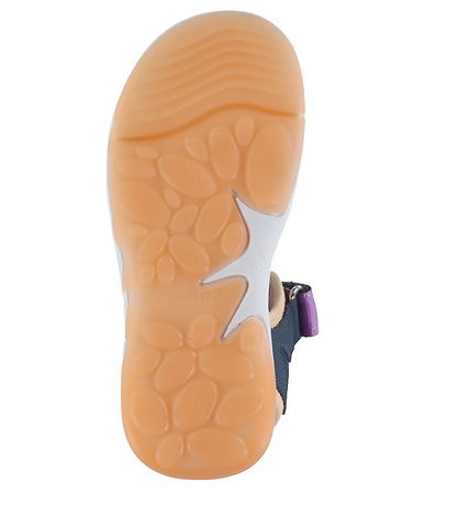 Superfit Sandalar - Pebbles - Blár/Appelsína