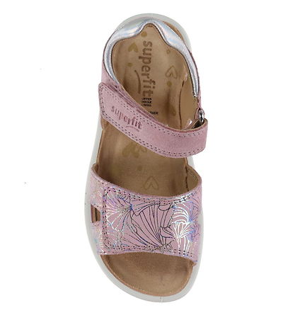 Superfit Sandalar - Sparkle - Bleikt/Silfur