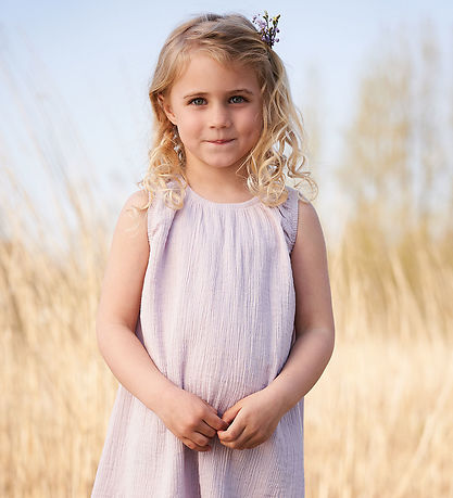 Müsli Kleid - Muslin - Orchid