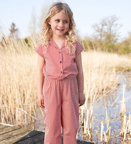 Müsli Skyrta - Poplin Stripe Crop - Hárnæring Cream/Apple Ed