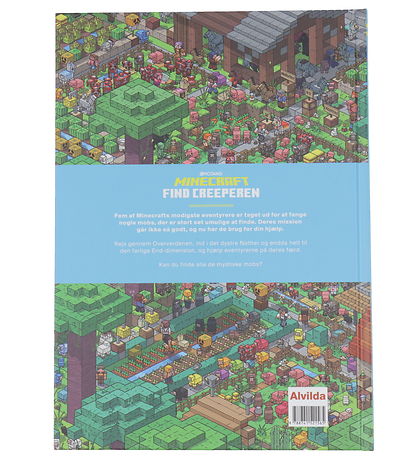 Alvilda Book - Minecraft - Find The Creeper™ - Danish