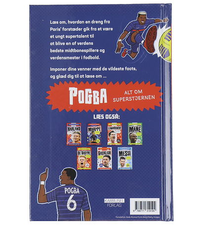 Alvilda Book - Football Stars - Pogba - All About the Superstar