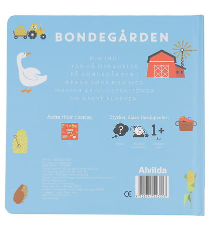 Alvilda Book - Look Inside - The Farm - Danish