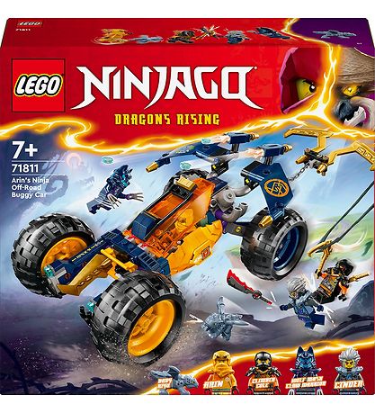 LEGO® Ninjago - Arins ninja-Offroader 71811 - 267 Deler
