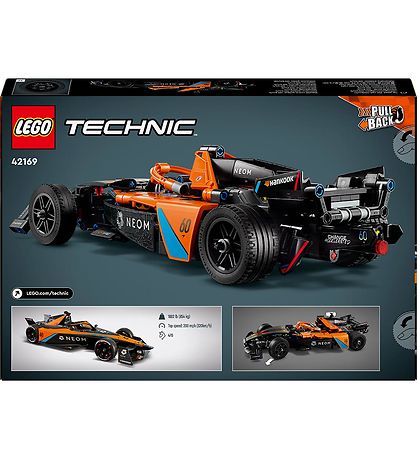 LEGO® Technic - NEOM McLaren Formula E Race Car 42169 - 452 Part