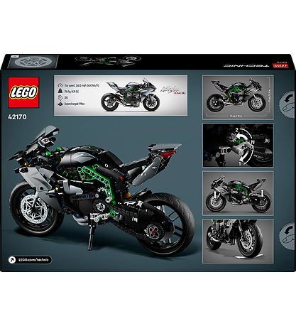 LEGO® Technic - Kawasaki Ninja H2R Motorcycle 42170 - 643 Partar