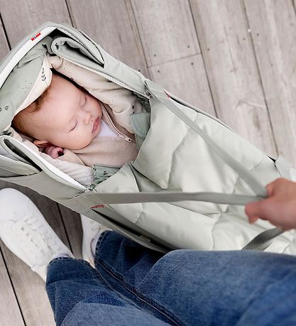 Voksi Baby lift - Carry Me - Grey/Cream