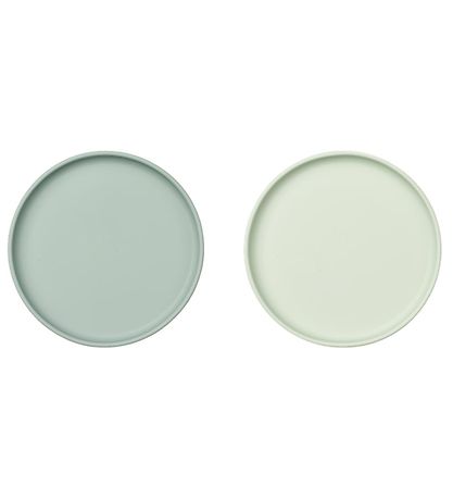 Liewood Plates - Silicone - 2-Pack - Gabriel - Peppermint Mi