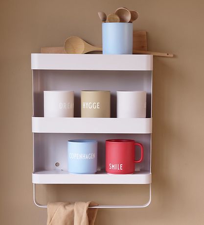 Design Letters Shelf - Camping - 41.2x32x12 cm - Pastel Beige