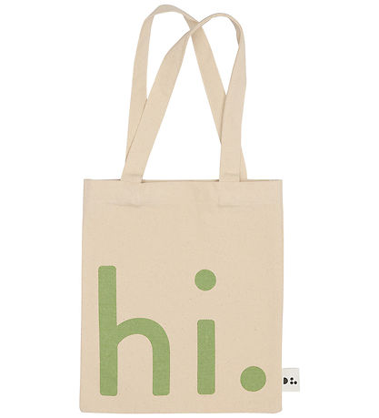 Design Letters Shopper - Little - Hi - Natural/Green