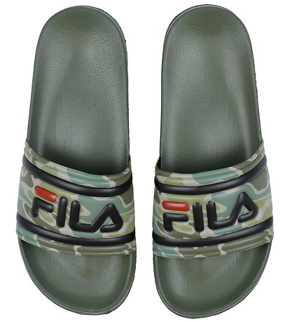 Fila Flip Flops - Morro Bay P Teens - Burnt Olive