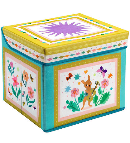 Boîte de rangement Djeco - 29x26x25 cm - Caravan