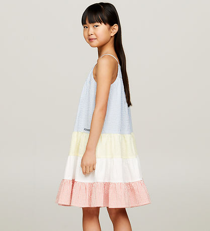 Tommy Hilfiger Kleid - Seersucker Mixed Stripe - Multi Stripe