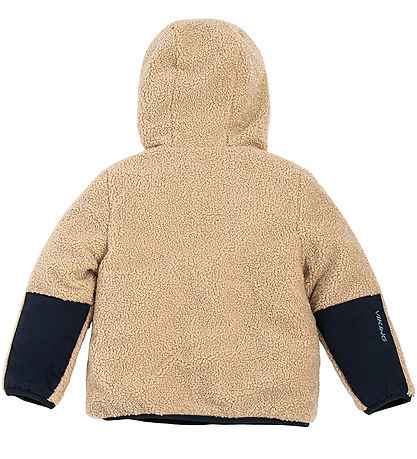 Viking Fleece Jacket - Reversible - Playtime - Navy/Beige