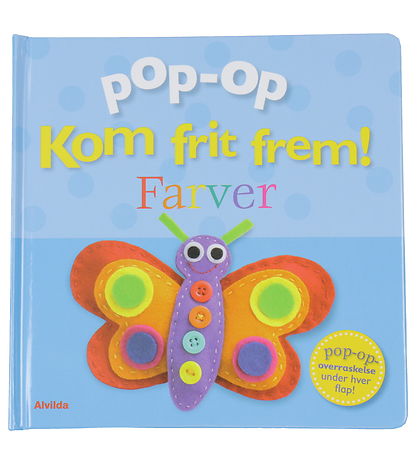 Alvilda Kirja - Pop-op - Tule vapaasti - Värit - tanskalainen