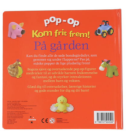 Alvilda Book - Pop-op - Come Freely - On The Farm - Danish