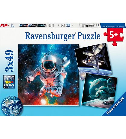 Ravensburger Jigsaw Puzzle - 3x49 Bricks - Space Adventure