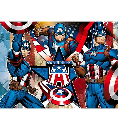 Ravensburger Jigsaw Puzzle - 100 Bricks - Marvel Captain America