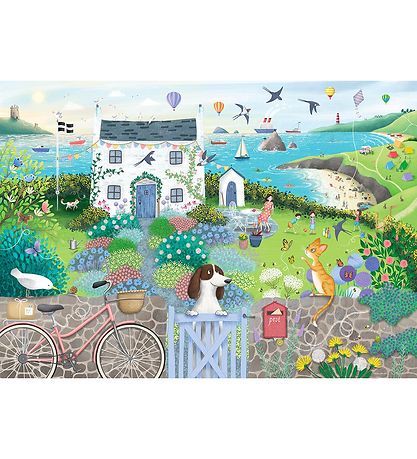 Ravensburger Púsluspil - 1000 Kubbar - Coastal Sumarhús