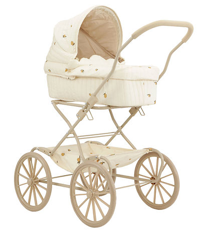 Konges Sljd Doll Stroller - Lemon