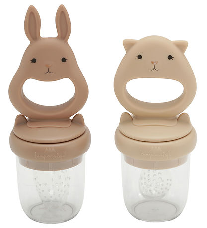 Konges Sløjd Futterspender - 2er-Pack - Bark/Shell