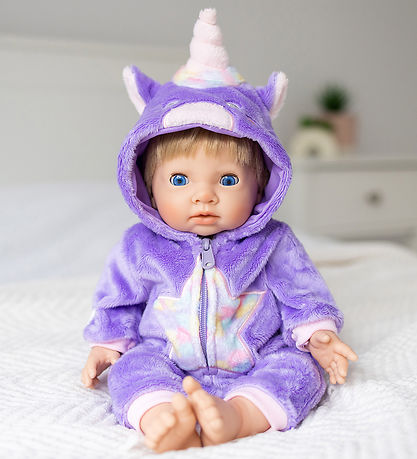 Tiny Treasures Dúkkuföt - Unicorn Star Allt-í-One