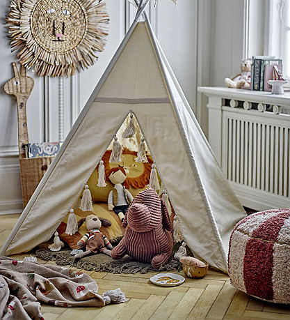 Bloomingville Blanket - Fall Blanket - Brown