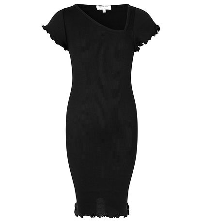Rosemunde Kleid - Rib - Schwarz