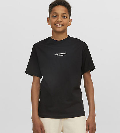 Jack & Jones Stuttermabolur - Noos - JorVesterbro - Svart