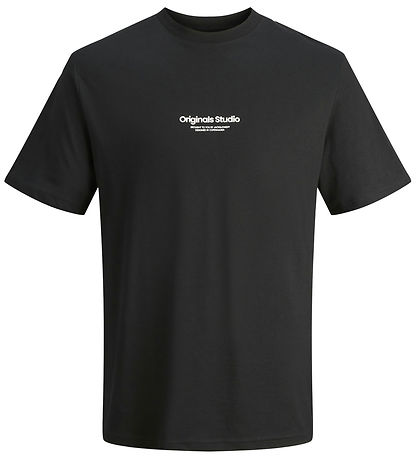 Jack & Jones Stuttermabolur - Noos - JorVesterbro - Svart