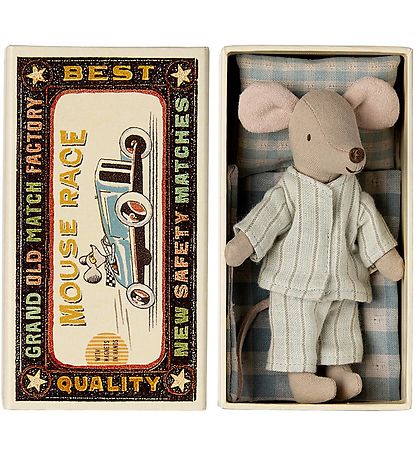 Maileg Mouse - Big Brother I Matchbox
