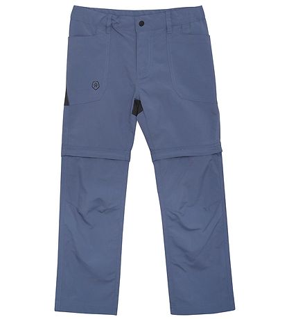 Color Kids Trousers - Zip Off - Vintage Indigo