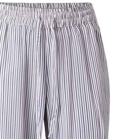 Hound Hosen - gestreift - Black