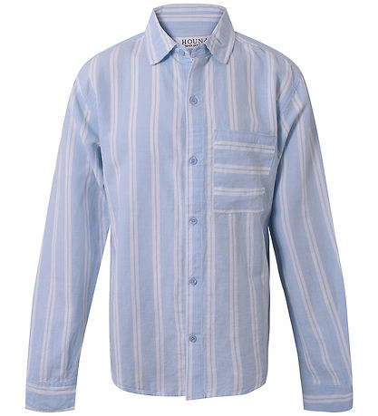 Hound Skyrta - Striped - Light Blue/White