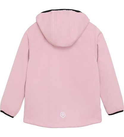 Färg Kids Softshelljacka m. Fleece - Blekt Mauve