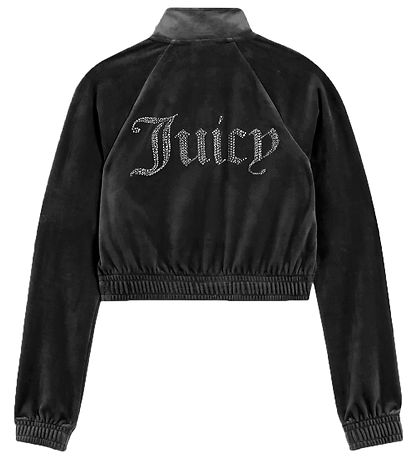 Juicy Couture Cardigan - Tasha - Velúr - Svart