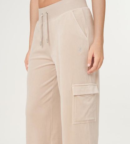 Juicy Couture Velvet Trousers - Audree - Brazilian Sand