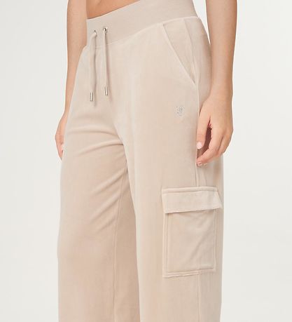 Juicy Couture Velvet Trousers - Audree - Brazilian Sand