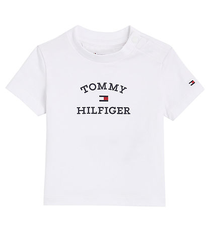 Tommy Hilfiger Set - T-shirt/Shorts - White/Navy