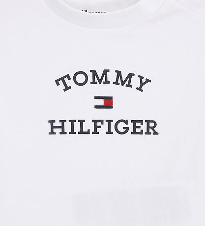 Tommy Hilfiger Set - T-shirt/Shorts - White/Navy