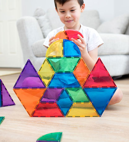 Connetix Magnetset - 36 Delar - Rainbow Formexpansionspaket