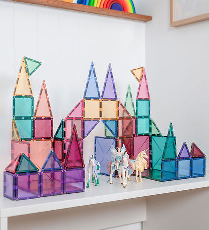 Connetix Magnetsats - 64 Delar - Pastel Startar Förp