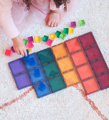 Connetix Magnet set - 24 Parts - Pastel Rectangle