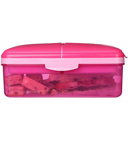 Sistema Lunchbox - Slimline Quaddie - 1.5 L - Pink