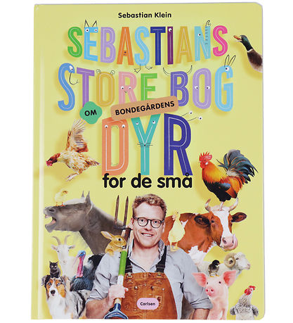 Forlaget Carlsen Book - Sebastian's Large Book About the Farm An