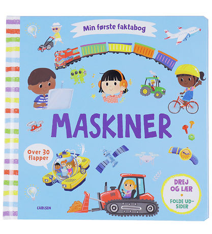 Forlaget Carlsen Book - My First Factbook - Machines - Danish