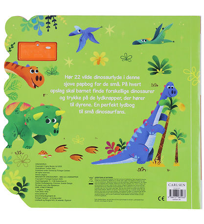 Forlaget Carlsen Book w. Sound - Look & Find - Lots of Dinosaurs