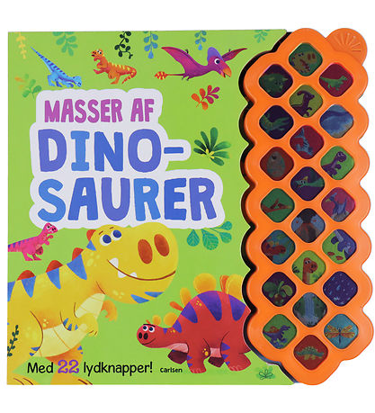 Forlaget Carlsen Book w. Sound - Look & Find - Lots of Dinosaurs