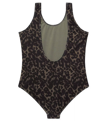 Calvin Klein Sundföt - Leopard Olive Op
